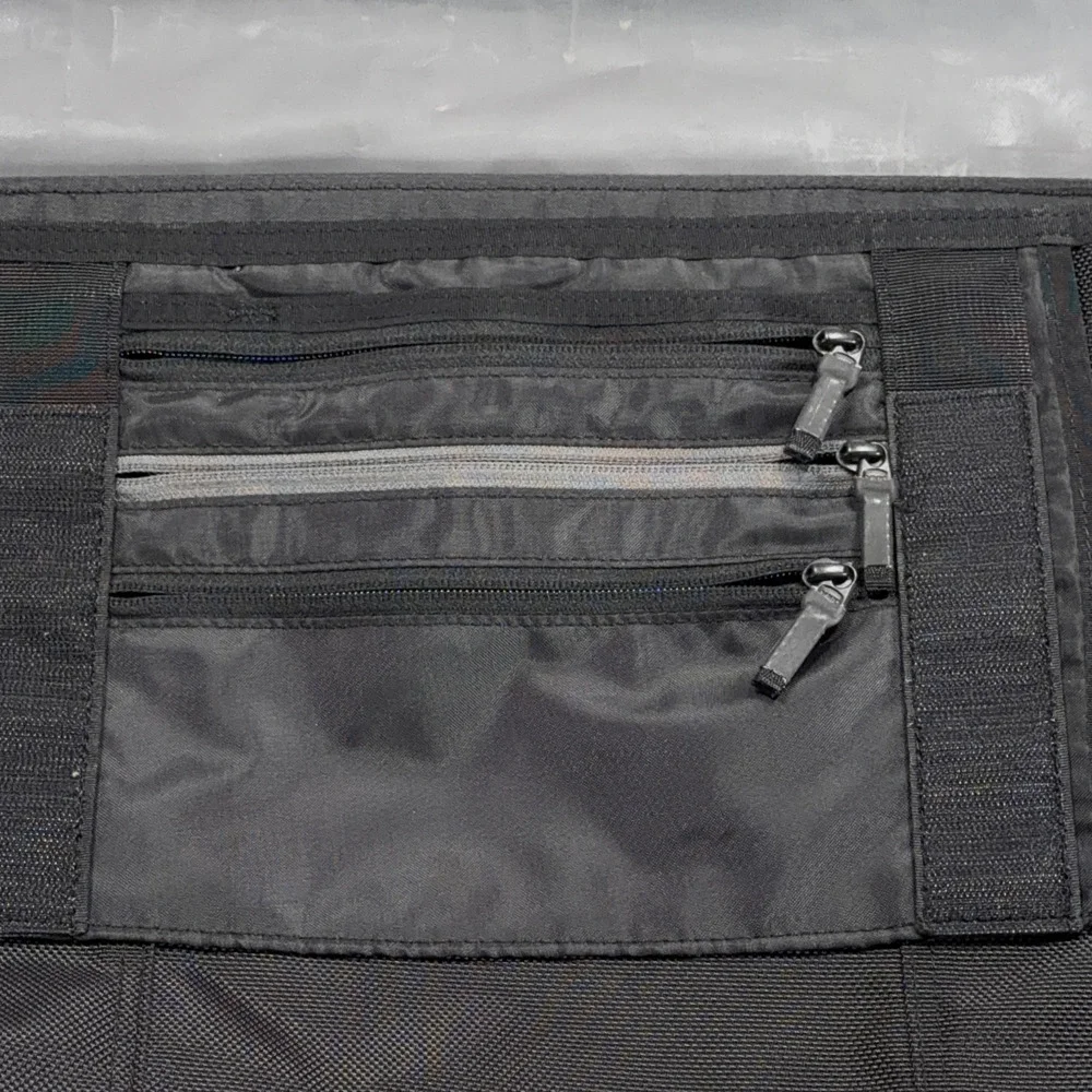 Timbuk2 Messenger Bag Large Black Nylon Crossbody Commuter Cycling Laptop Strap